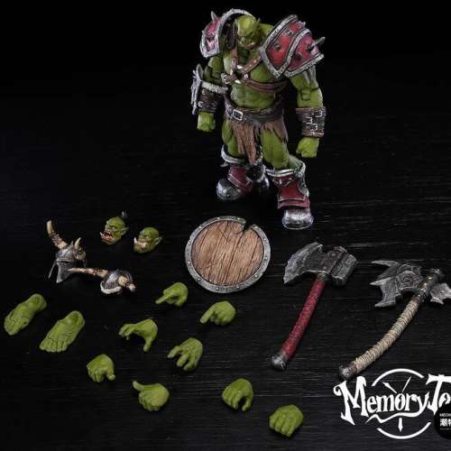 【現貨】MEMORY TOYS 獸人傭兵隊長 卡加斯【連 精零鍛造 半獸人法師DOTA血魔 套裝】
