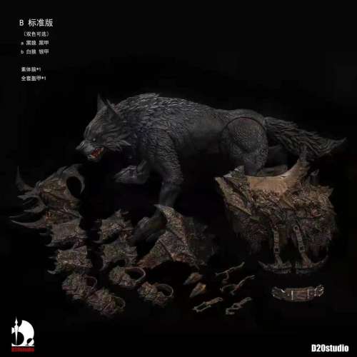 【現貨】D20studio工作室 巨狼坐騎 鐵刃 (非全新)