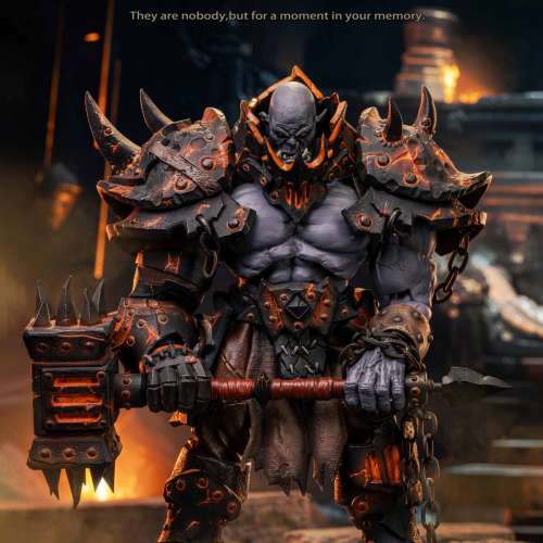 【現貨】灰騎士 GREYKNIGHT 秘銀 部落守衛 05熔焰鑄造者