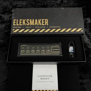 PC MACBOOK 電腦EleksMaker USB Hub 分插器 區塊化復古鍍金 PC電腦配件USB分插器 自...