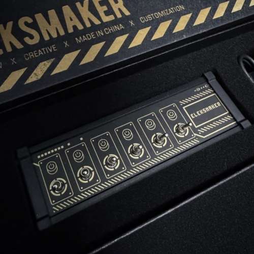 PC MACBOOK 電腦EleksMaker USB Hub 分插器 區塊化復古鍍金 PC電腦配件USB分插器 自...