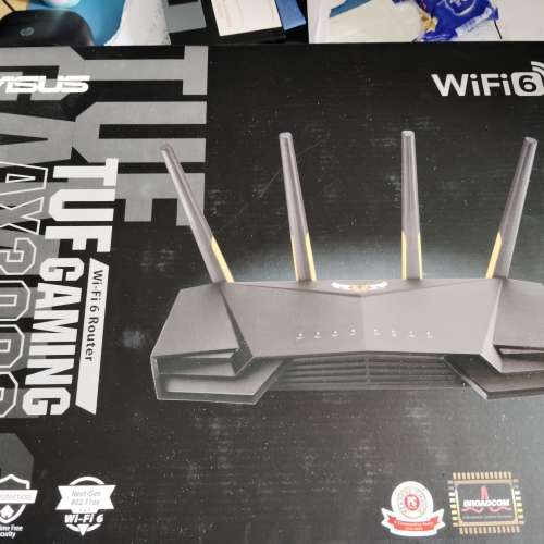 ASUS TUF AX3000 Wifi-6 路由器（朋友代賣，香港無保，95%新，私保3天）