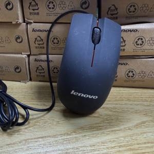 Lenovo M20 Mouse 有線人體工學光電滑鼠