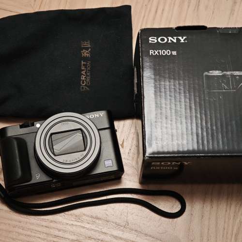 95%新 Sony Cybershot DSC-RX100M7 RX100 Mark VII 24-200mm 1吋CMOS DC仔 20fps連拍