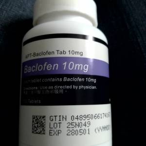 Baclofen (貝可芬) 10mg 500粒  28年5月到期日