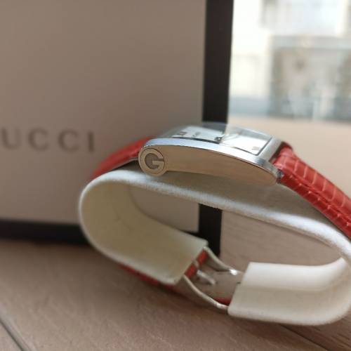 💰不議價​⌚復古風格Vintage 「Gucci」古馳G-Metro 系列#8600J女士手錶+跟原裝標...