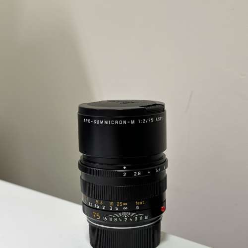 Leica APO-Summicron M 75mm F2 Full Set
