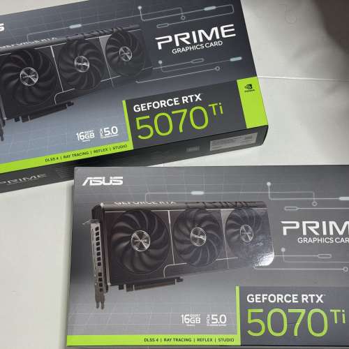 全新ASUS GeForce RTX 5070Ti PRIME顯示卡