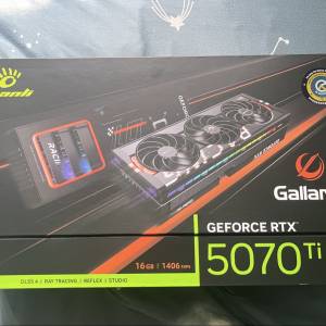 Manli GeForce RTX 5070 Ti Gallardo 萬麗RTX 5070 Ti星艦 顯示卡