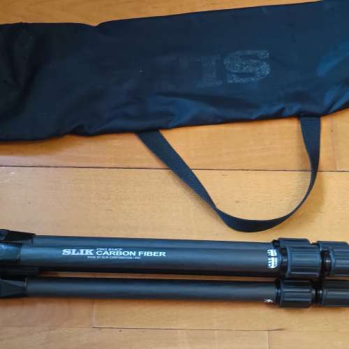 SLIK Carbon Fiber PRO 614CF碳纖維 三腳架
