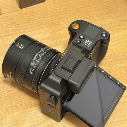 [全套] Hasselblad 哈蘇 X2D 100C (水) + XCD 55V f/2.5 鏡頭 (行) + Charging hub ...