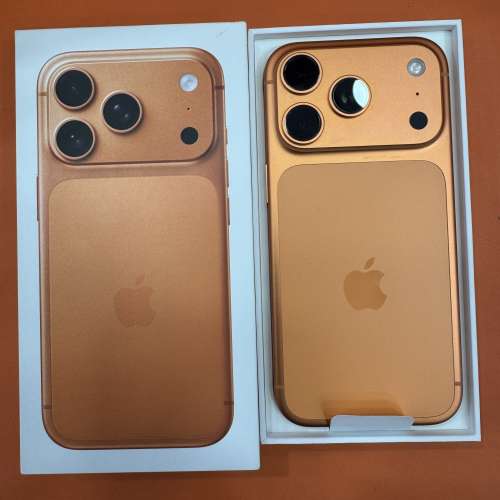 99%New iPhone 17 Pro  256GB 橙色 香港行貨 蘋果保養到2026年9月27日 電池100% 全...