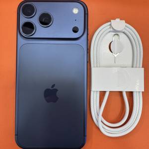 99%New iPhone 17 Pro Max 256GB 藍色 香港行貨 蘋果保養到2026年11月6日 電池100% ...