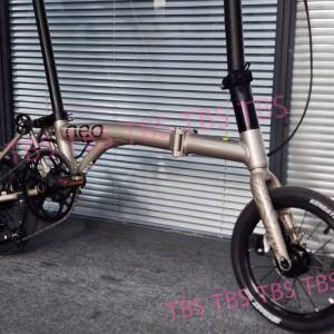 靚價 預訂 2026 新款 JAVA NEO 3速 桶軸碟剎 14吋 鋁合金折叠車 （ 三折叠小布 國...