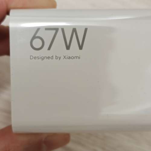 全新小米67W 原裝火牛， 連一條type A to Type c cable