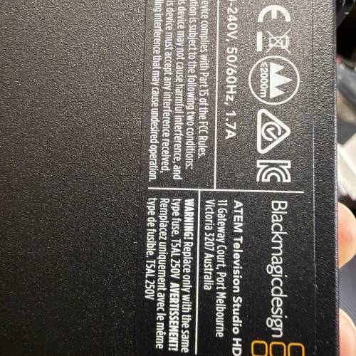 Blackmagic Design ATEM Television Studio HD