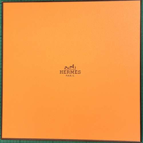 Herm&egrave;s (愛馬仕) 的經典橘色Pocket square
