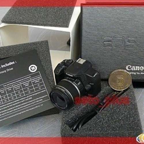 絶版 限量版 Canon 450D 2GB USB Flash Drive 相機模型手指figure scale camera model