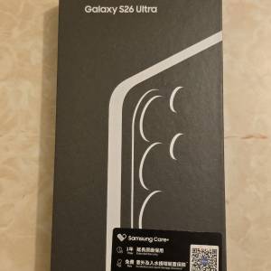 S26 Ultra 512g 黑色 可充全新 全套有單行貨 只試機