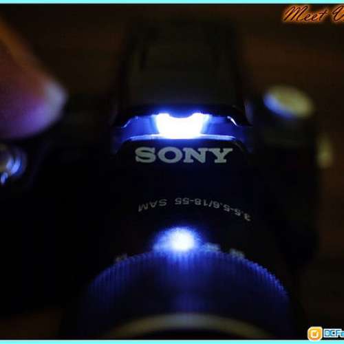 台灣 限量版 Sony &alpha;55 1GB USB Flash Drive 相機模型手指 閃光燈位置發光