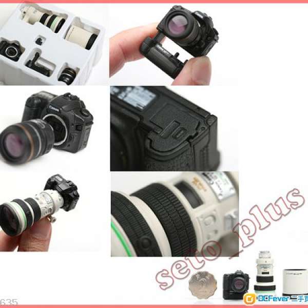 罕有全新原裝正版 CANON EOS 30D 1:6 figure 相機 模型 model 白鏡 另有5D