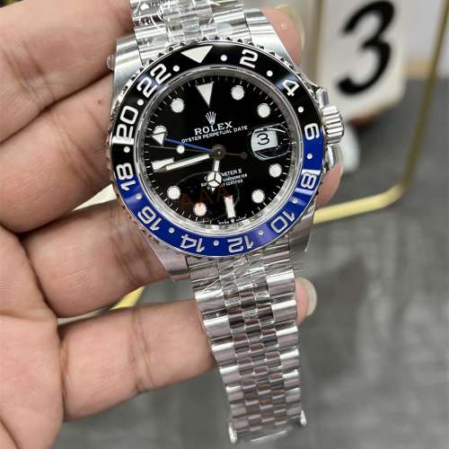 Rolex 勞力士 GMT-MASTER II m126710blnr-0002 黑藍圈 40mm 國米圈 VS