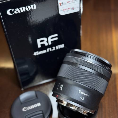 行貨 Canon RF 45mm f1.2 B+W filter