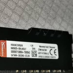 KINGSTON 8G 2400 DDR4 臺式機 RAM 內存記憶體