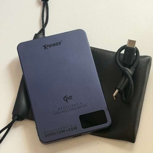 XPower MagFlight5 M16 半固態 QI2 5000mAh 磁吸 行動電源 ( 有單有長 保養 ) 不議價