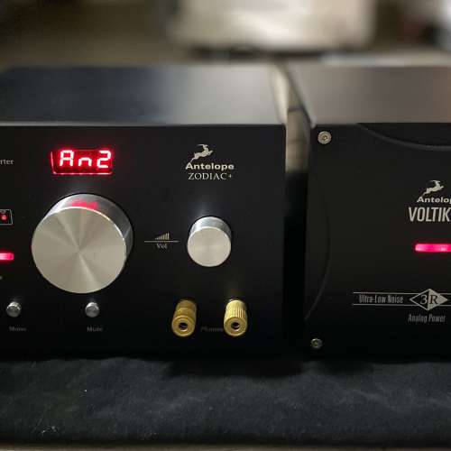 Antelope Audio Zodiac+ DAC 連 Voltikus 線性電源 (分析力之王 / 錄音室級數)