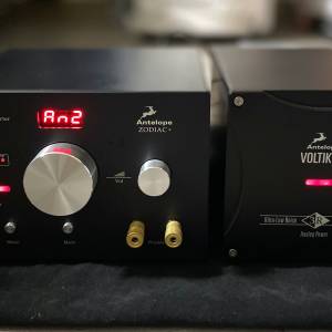 Antelope Audio Zodiac+ DAC 連 Voltikus 線性電源 (分析力之王 / 錄音室級數)