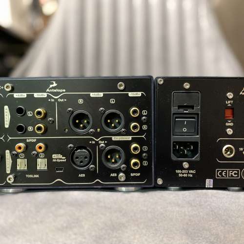 Antelope Audio Zodiac+ DAC 連 Voltikus 線性電源 (分析力之王 / 錄音室級數)