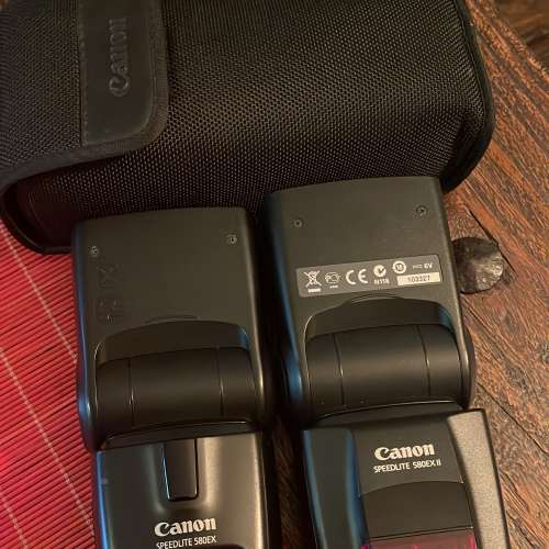 Canon 580 EX I and II