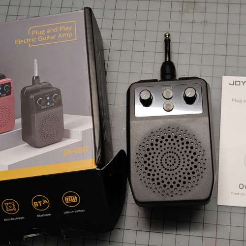 Yamaha Silent Guitar SLG-110S (靜音結他) + Joyo JA-05G Mini-AMP (迷你擴音器)