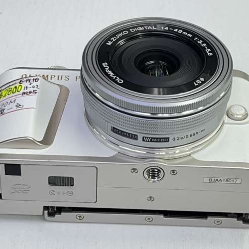 95% New Olympus Pen E-PL10 連 14-42mm f3.5-5.6 鏡頭, 三電一充, 深水埗門巿可購買