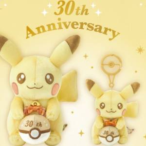 日版比卡超30週年公仔
