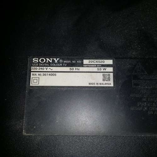 sony 22吋 tv