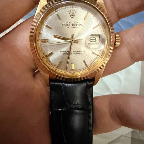 ROLEX 1601 18K實金 原裝包金扣 $48888