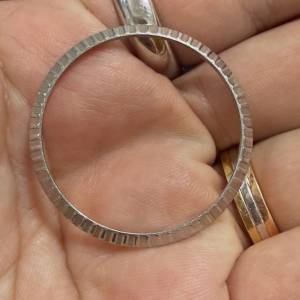 Rolex 1603 原裝鋼花圈 $700