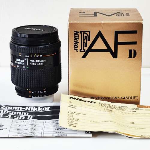 Nikon AF 28-105mm F 3.5-4.5 D 95%