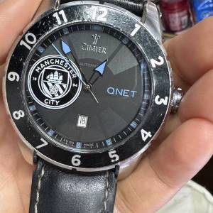 曼城Cimier QNET自動腕錶