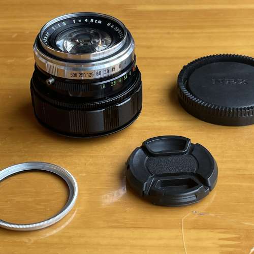 Kuribayashi A.C. Petri 4.5cm f/1.9 旁軸鏡頭