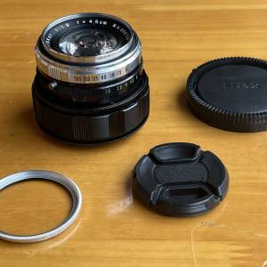 Kuribayashi A.C. Petri 4.5cm f/1.9 旁軸鏡頭