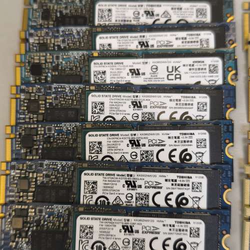 Toshiba M.2 512GB NVMe SSD