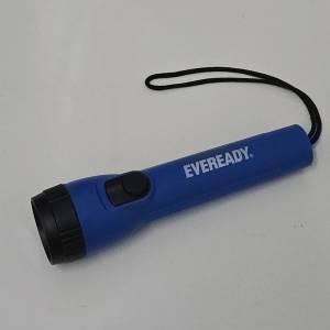黑貓 EVEREADY 藍色 LED AA 電筒 Flashlight  戶外 行山 露營 夜間