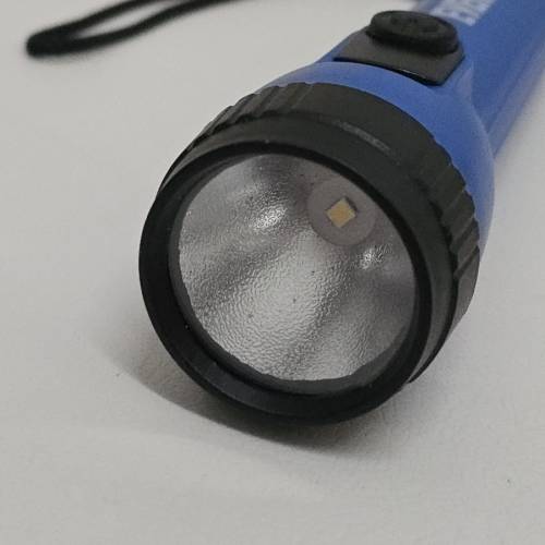 黑貓 EVEREADY 藍色 LED AA 電筒 Flashlight  戶外 行山 露營 夜間