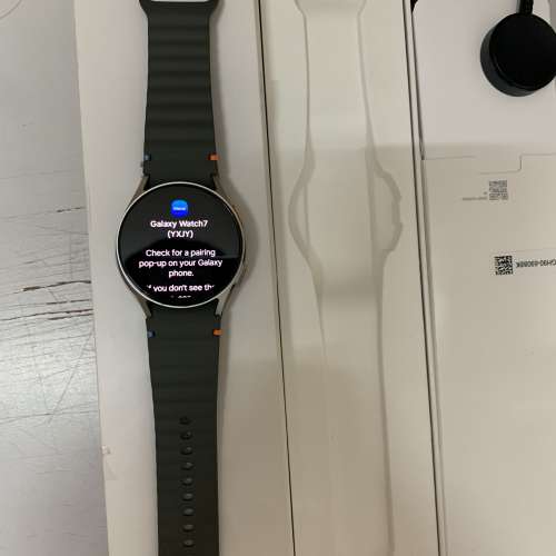 99%New Samsung Galaxy Watch 7 40mm Bluetooth L300 Cream 轉錶帶