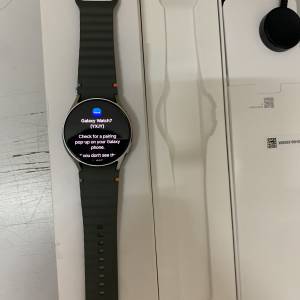 99%New Samsung Galaxy Watch 7 40mm Bluetooth L300 Cream 轉錶帶