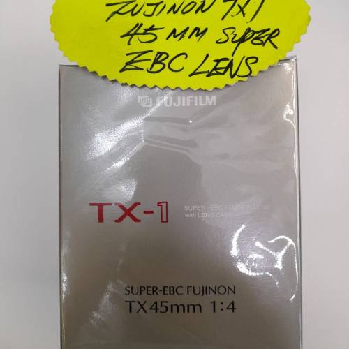 ( 石破天驚之作 )100%全新Fujifilm Fujinon 45mm F4 Lens for TX1 X-Pan Camera