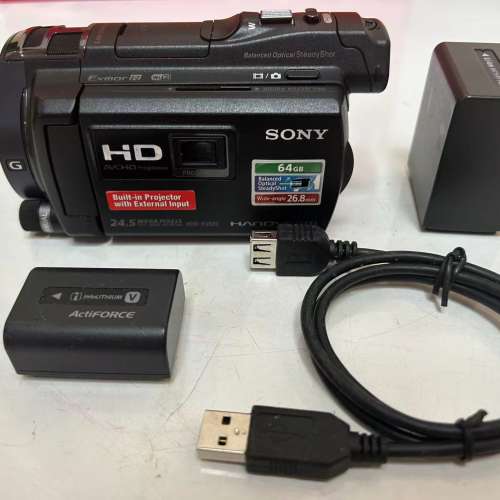 高階旗艦豪華Sony HDR-PJ820E帶投影機功能、WIFI、NFC攝錄機